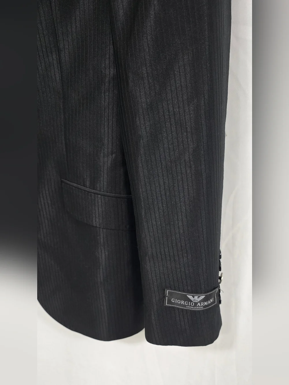 Giorgio Armani Le Collezioni men‎ 48 IT pinstripe sport blazer jacket career